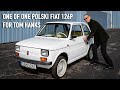 Tom Hanks Presenting His One of One 1974 Polski Fiat 126p