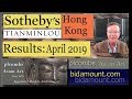 Sotheby's Hong Kong April 2019 Chinese Works of Art Tianminlou & Fine Chinese Art