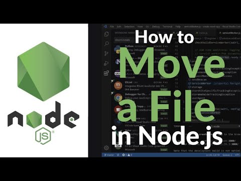 How to Move a File in Node.js | File System Module Rename Method and File Management Tutorial