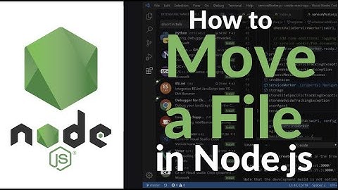 Een bestand verplaatsen in Node.js | Methode voor het hernoemen van de bestandssysteemmodule en t...