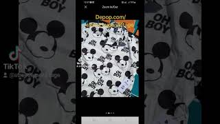 NEFF x Mickey Mouse All Over Print Button Shirt NWT (M)  #shorts #disney #live