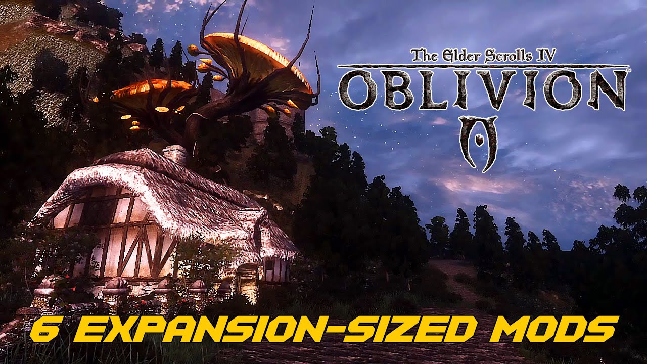 lightly modded oblivion must have mods