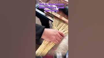 How to Master Reed Broom Making Boost Your Efficiency with Essential Tools & Machinery!
