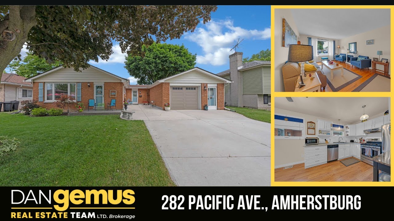 282 Pacific Ave., Amherstburg YouTube