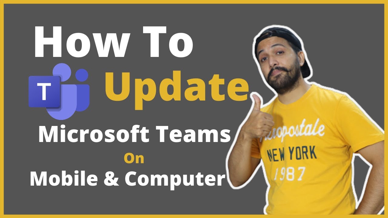 How To Update Microsoft Teams on Mobile And Computer In Hindi | Update ...