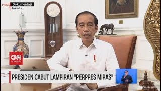 Jokowi Cabut Perpres Izin Investasi Miras