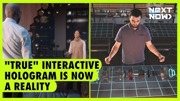 "True" interactive hologram is now a reality | NEXT NOW