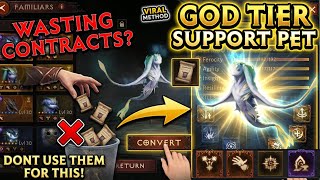 STOP WASTING PET CONTRACTS! Turn Them Into GOD-TIER Support Pets Diablo Immortal