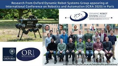 ICRA 2020 Video Sampler for Oxford DRS Group