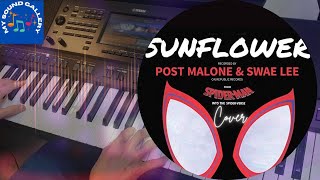 Sunflower By Post Malone, Swae Lee - Keyboard Cover -★ Yamaha PSR-SX700