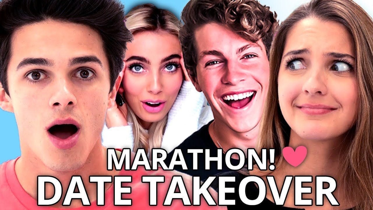 Brent Rivera & Best Friends set each other up on BLIND DATES - Full DATE TAKEOVER Marathon