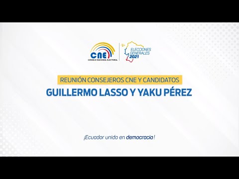 Reunión CNE - OEA - Candidatos Elecciones Generales 2021