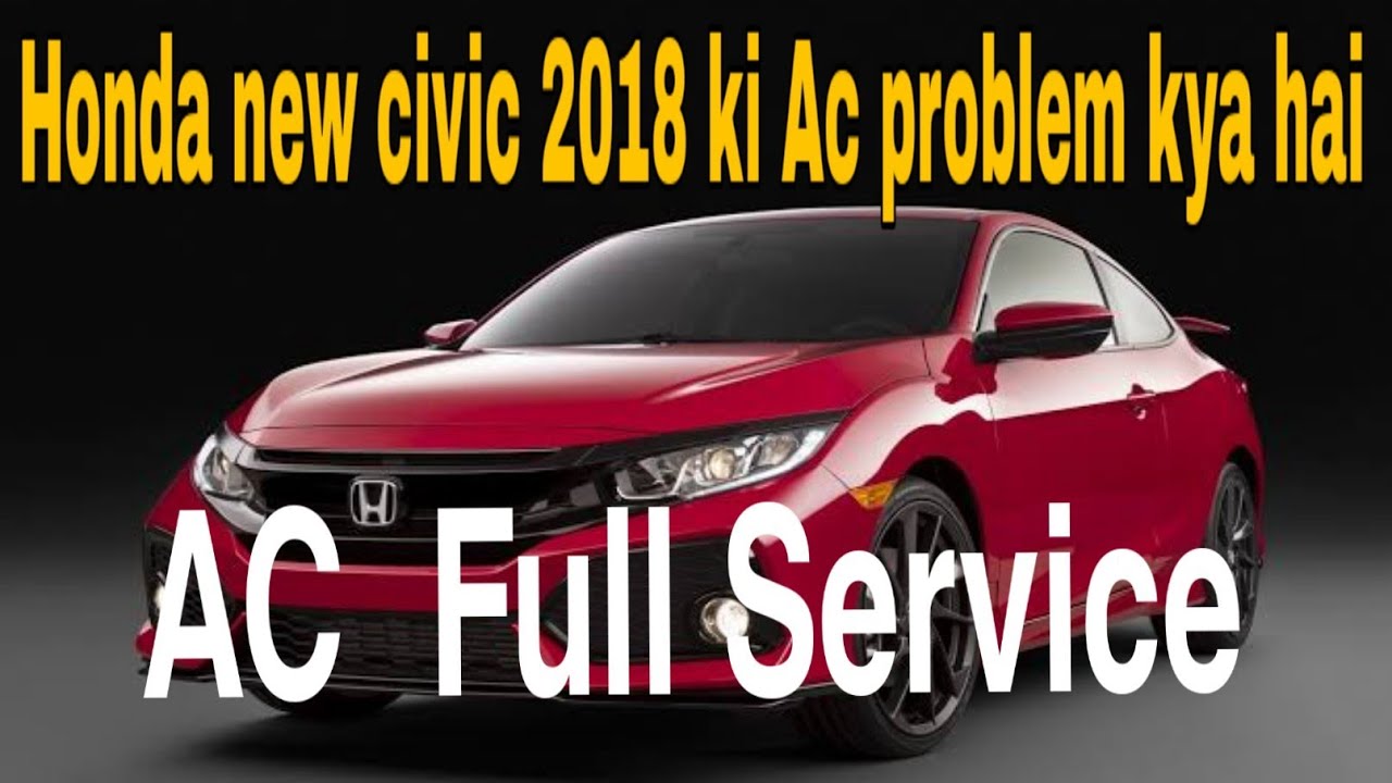 Honda New civic 2017 AC cooling coil replacement - YouTube
