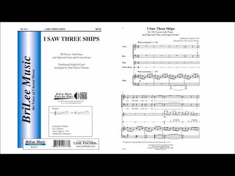 I Saw Three Ships (BL1011, TB) by Paul David Thomas