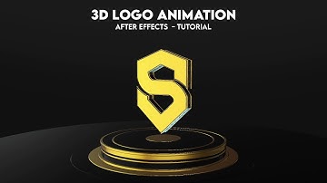 How to Create 3D Logo Animation in After Effects | Element 3D Tutorial