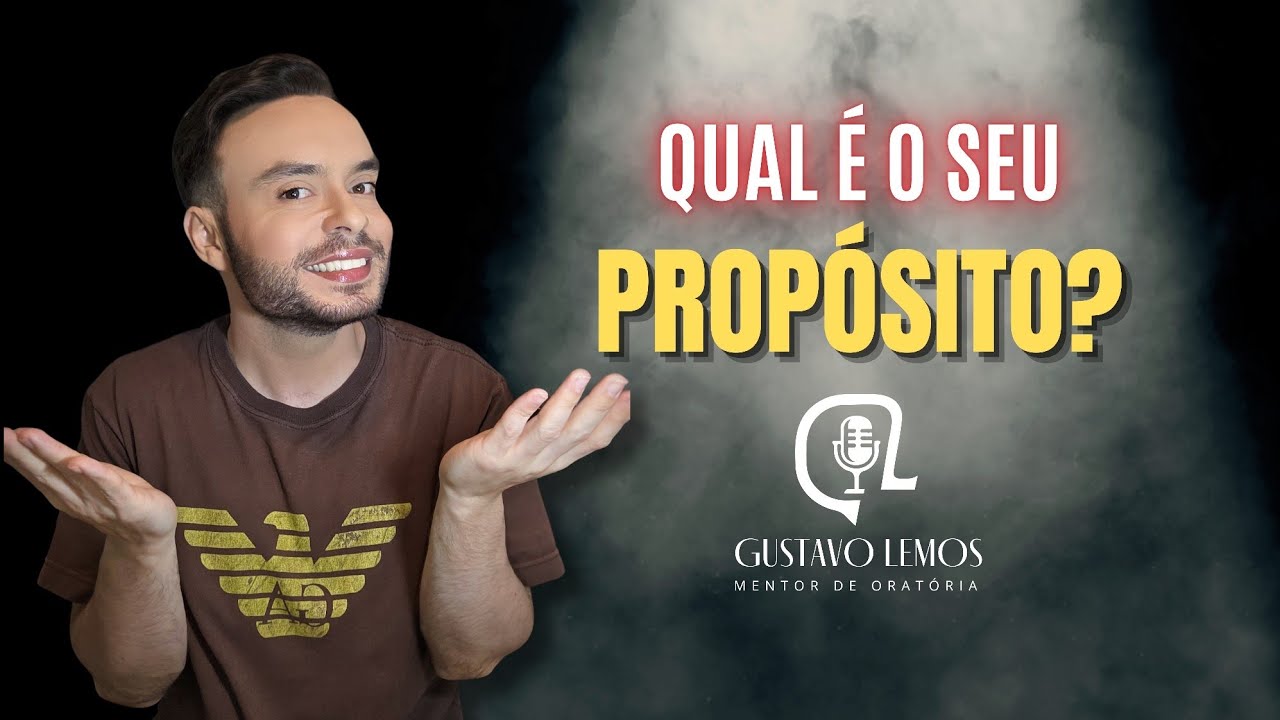 Qual é o seu PROPÓSITO? #comunicação #oratória #propósito #vida 