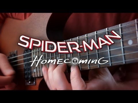 Spider Man Homecoming Theme On Guitar 