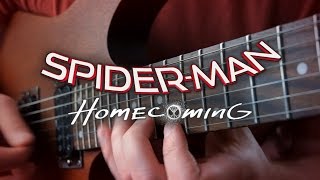 Video thumbnail of "Spider-Man Homecoming Theme on Guitar"