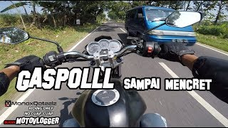 [TERPAKSA] Test TOP SPEED Karbu PE 28 | Yamaha Scorpio Z SX-4