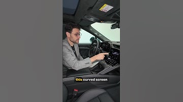 Curved Screen in a Car 😮?! Porsche Cayenne Electric 2026