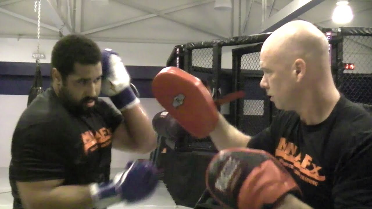 John Urschel - MMA (Hand Speed and Agility Drills) - YouTube