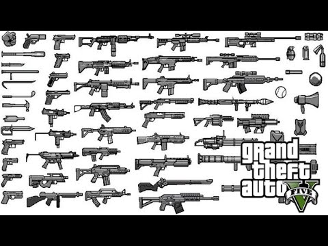 GTA V - CÓDIGO DE TODAS AS ARMAS