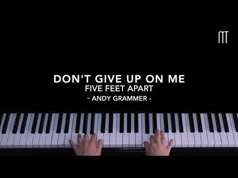 Andy Grammer - Don't Give Up On Me Piano Cover