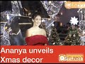 Ananya Pandey Unveils Special Christmas Decor With Kids At a Mall