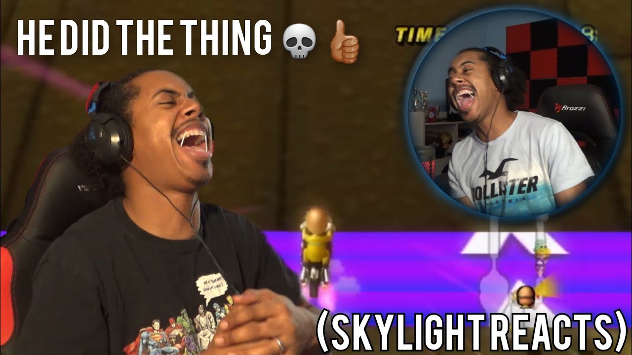 I'm Going to Break Every Wii Remote I Own Trying to Get This on Mario Kart Wii | (Skylight Reacts)