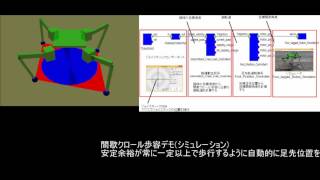 四足歩行ロボット＋OpenRTM-aistデモ(修正版)
