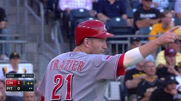 CIN@PIT: Reds score two on fielder