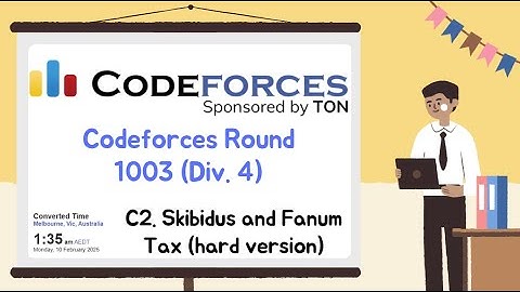Codeforces Round 1003 (Div. 4) - C2. Skibidus and Fanum Tax (hard version)