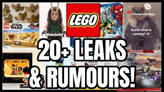 20+ NEW LEGO LEAKS & RUMOURS (Marvel CMF, Daily Bugle, Looney Tunes & MORE)