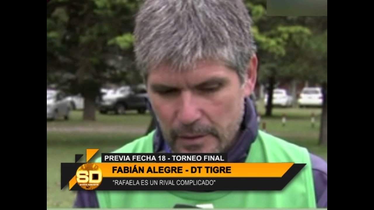Torneo Final: Tigre piensa en Rafaela - 09/05/2014 somos conference 2019