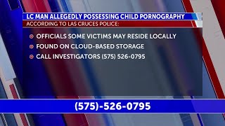 Las Cruces man arrested for allegedly possessing child pornography