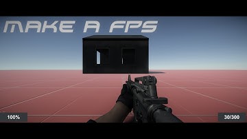 Unity 3D Tutorial Make a FPS Game (Better Ref classes!   )