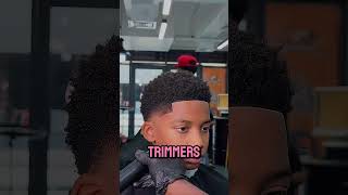 Kid's Simple Trim Turns Into a Masterpiece! ✨ #Barber #Haircut #Shorts