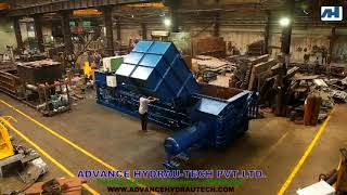 Hydraulic Baling Press 30x30 for MS, Aluminum, SS And Turning Scrap
