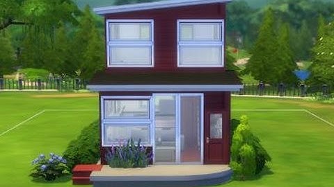 Sims 4 Speed Build Tiny House Boot Abode Newcrest Lets Play
