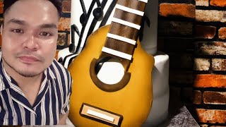 how to make edible guitar | edible guitar | sugar gampaste