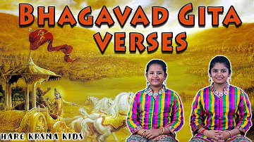 Bhagavad Gita Sloka recitation by kids | Bhagavad Gita