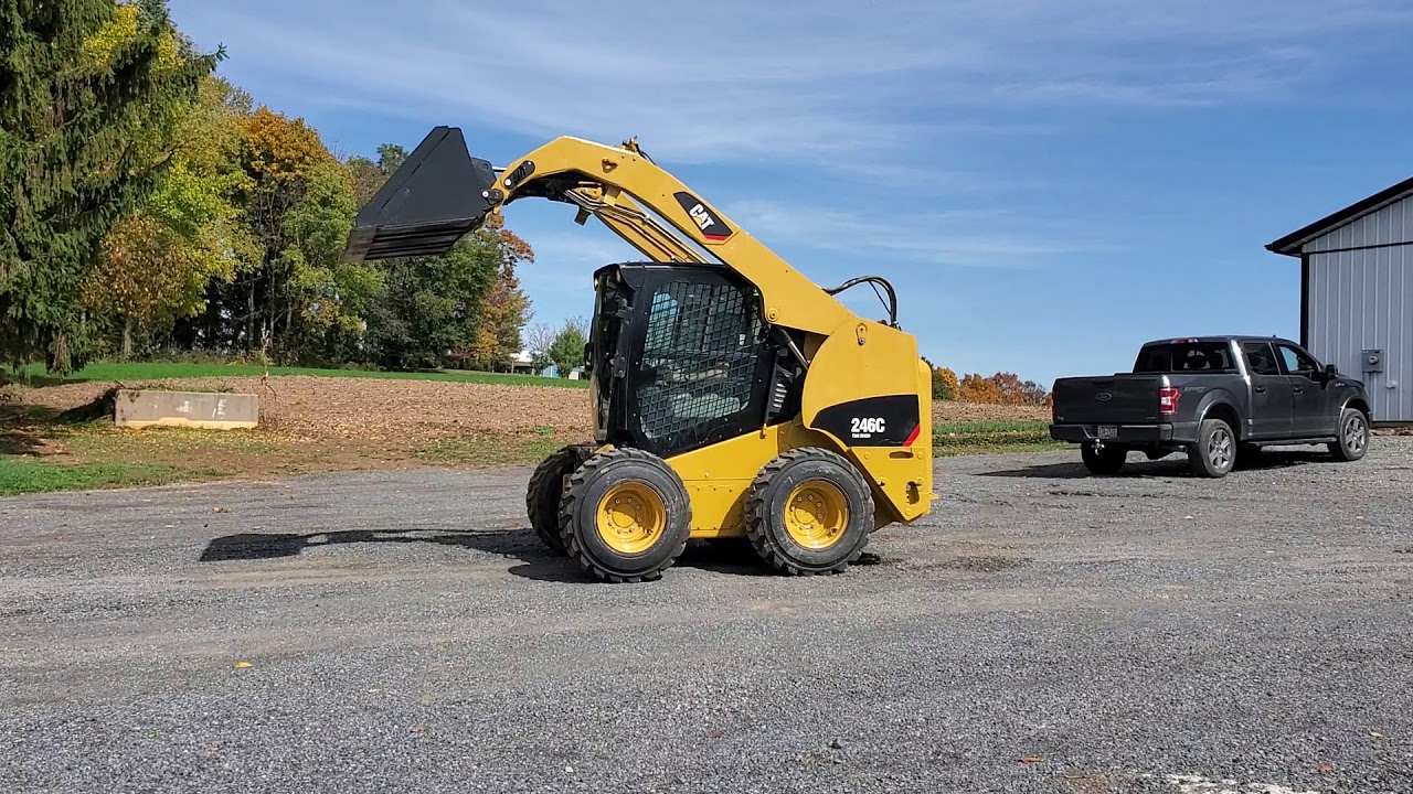 2010 Caterpillar 246C Skid Steer Loader: Running & Operating Inspection Video!