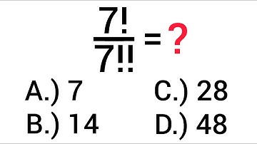 A Nice Math Problem with Factorial