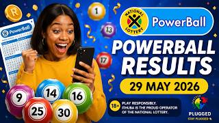 Tonight’s PowerBall Results 29 May 2026 💰 SA PowerBall & PowerBall Plus