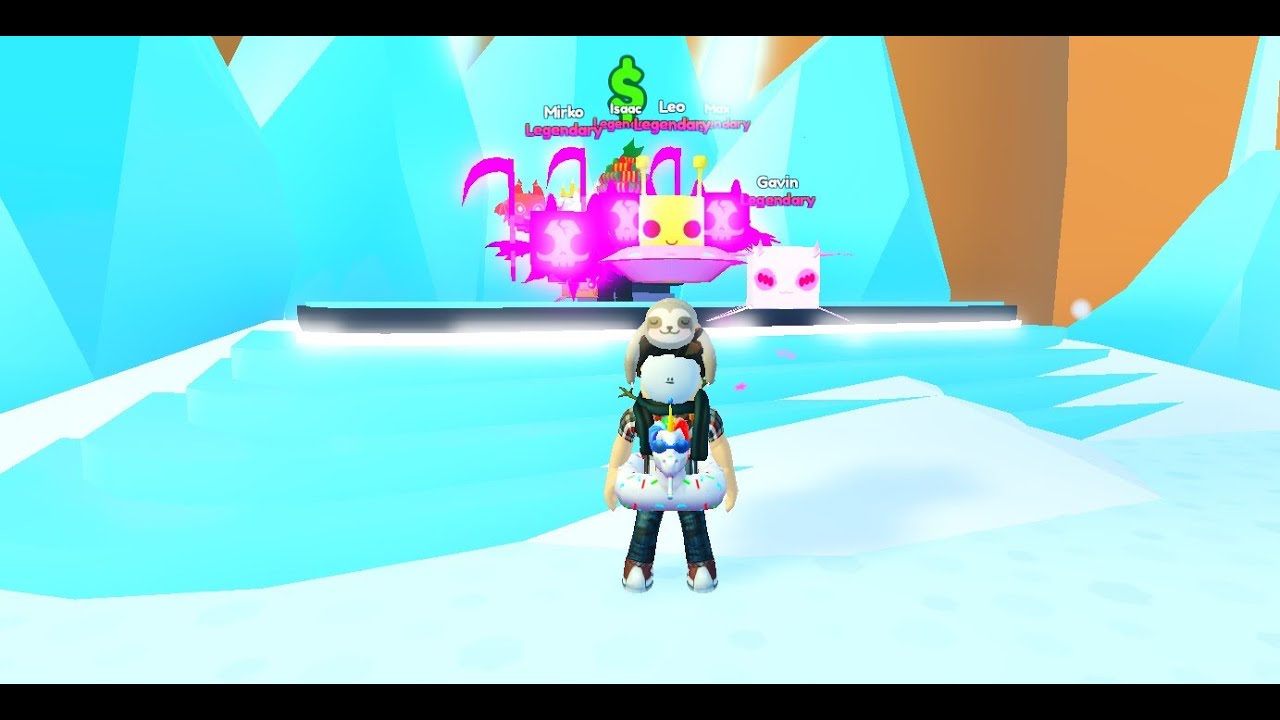 Roblox Pet Simulator X Unboxing 20 Egg of many gifts :)