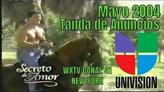 TV Hispana - Tanda de Anuncios : Univision WXTV Canal 41 (Mayo 2002) 06