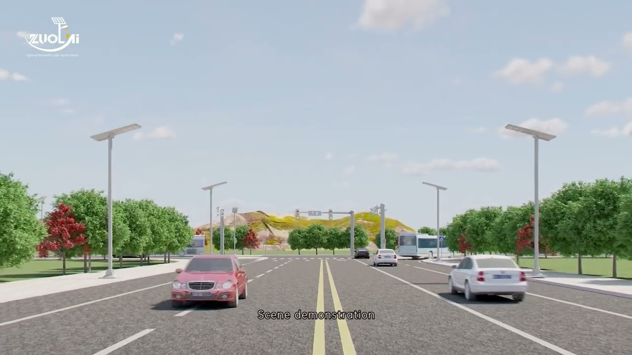 Solar Street Light Video