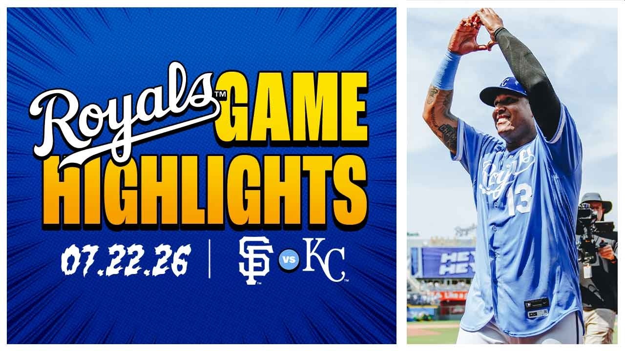 Mid-Week Sweep | Royals vs. Giants Highlights 7/22/26