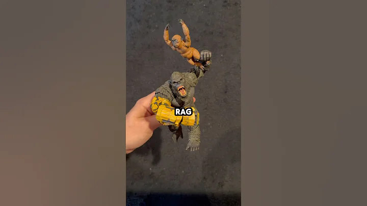 BABY KONG REVIEW 🔥🔥 #godzilla #kong #actionfigures #review #collection #fyp #toys #shmonsterarts
