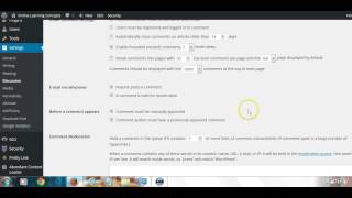 Lecture 06: How to change WordPress settings